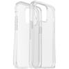 OtterBox Cover per iPhone 14 Pro OtterBox Symmetry Clear, resistente a shock e cadute,sottile, testata 3x MIL-STD 810G, protezione antimicrobica, Trasparente, Senza Retail Package