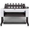 HP HP DesignJet T1600dr - 36 stampante grandi formati - colore - ink-jet - Rotolo (91,4 cm x 91,4 m), 914 x 1219 mm - 2400 x 1200 dpi - fino a 3 ppm (mono) / fino a 3 ppm (colore) - capacità 2 rotoli - Gigabit LAN - taglierina 3EK12A