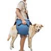 Coodeo Imbracatura per il trasporto del cane, zaino di emergenza per gambe di animali domestici e riabilitazione Imbracatura per il sollevamento delle unghie per il taglio delle unghie (2XL, blu)