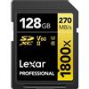 Lexar SDXC 128GB Gold Series 1800x V60 Class 10 U3 UHS-II