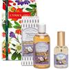 L'Erbolario L' Erbolario - Confezione Regalo LAVANDA Duo - in Scatola Originale - Bagnoschiuma da 250 ml + Profumo da 50 ml