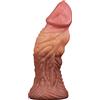lovetoy JUST FUN FOR ADULTS Dildo Dido Donne Realistico 18cm Pene Finto per Donne, Dido Realistico Uomo Pene Sesso Vero Silicone Doppio Strato, Dido Grosso Lungo Falli Realistic Plug Anale da Donna Sex Toysper Uomini Toys Sesso