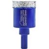SHDIATOOL Punta per Trapano Diamantata 32mm Sega a Tazza con Gambo Triangolare per Porcellana Ceramica Piastrella Granito Marmo