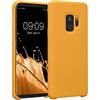 kwmobile Custodia Compatibile con Samsung Galaxy S9 Cover - Back Case per Smartphone in Silicone TPU - Protezione Gommata - mango