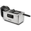 G3 Ferrari G10124 Pastella Friggitrice Inox Smontabile, 3 Lt, 2000W