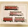 MARKLIN Märklin H0 - 46273 -Quattro carri merci coperti della DB sporcati