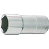 Hazet 880Akf Inserto Chiave a Bussola per Candele di Accensione, Argento, Attacco Quadro, Cavo, 10 mm 3/8 di Pollice