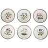Portmeirion Giardino Botanico Soup Bowl, Vari Motivi - Set di 6, Dia.20cm