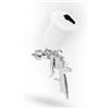 SCHNEIDER AIRSYSTEMS Schneider FSP-FP-HTE2-1,8 - Pistola a spruzzo per pittura con bicchiere da 0,6 l, design ergonomico, per applicazioni automobilistiche e industriali