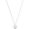 Prinzessin Lillifee Collana con Ciondolo Collana per bambine in Argento 925, con zirconi sintetici, 35+3 cm, Argento, L, confezionata in scatola regalo, 2027885