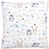 TupTam Federa per Cuscini per Bambini con Motivi Decorativi, Coniglietto/Gufo, 40 x 60 cm