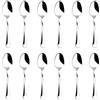 HaWare Cucchiaini da caffè, in acciaio inox, 6 pezzi, 13,5 cm, piccoli cucchiai