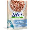 Life Cat Natural Adult Bustine per Gatti - Tonno con Pesce Bianco - 10x70 gr