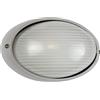 Plafoniera E27 IP54 Grigia 214x142mm Colore Grigio