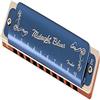 Fender MIDNIGHT BLUES HARMONICA Armonica - Diatonica - 10-Fori - Accordatura: E - Colore Blu (Limited Edition)