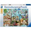 RAVENSBURGER 17118 PUZZLE DA 5000 PZ. BIG CITY COLLAGE
