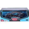 BURAGO 11047B BUGATTI BOLIDE BLU SCALA 1/18