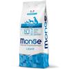 Monge Superpremium Dog Monge Natural Superpremium All Breeds Light Salmone con Riso - 12 kg