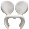 QEEBOO poltrona per esterni DON'T F**K WITH THE MOUSE - 52001WH
