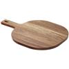 LEONE Tagliere in acacia cm 30x30x1,5h + manico 12 cm