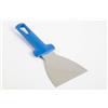 GI.METAL Spatola triangolare cm 10x9 in acciaio inox