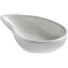 LEONE Ciotola ovale melamina bianca cm 10x6,5x2,4