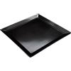 LEONE Vassoio nero melamina quadrato cm 30x30x2,5