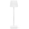 FENG Lumiere lampada da tavolo LED cm 11x38h bianca
