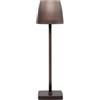 FENG Lumiere lampada da tavolo LED cm 11x38h bronzo