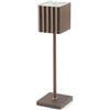 FENG Lampada LED da tavolo bronzo cupcake cm 10x36h