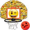 Emoji Interni Mini Set da Basket, Colore: Rosso