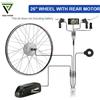 YOSE POWER 36V 26 "Kit di conversione ruota libera posteriore per motore bici elettrica