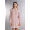 Intimissimi Camicia Da Notte Aperta Con Dettagli In Pizzo Rosa Chiaro