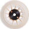 SAIT Supporto bianco per dischi abrasivi piani 115 mm