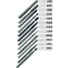 Stella Bianca Minifresa rotativa metallo duro testa 3 mm, gambo 3 mm taglio 2 o 3
