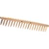 Aldé© Rastrelli per fieno in legno a 20 denti senza manico