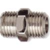 Aldé© Adattatore filettato Nipples conico maschio per aria compressa per collegare tubi uguali o con diverso diametro