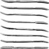 Stella Bianca Set di 8 raspe rifloir varie forme