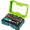 Graphite Set di 32 inserti esagonali con porta inserti magnetico e adattatore quadro 1/4" attacco esagonale 1/4"
