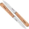 Opinel Coltelli da cucina manico in legno Lama in acciaio al carbonio 100 mm