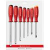 PB Swiss Tools Serie di 7 cacciaviti serie a taglio e croce Phillips impugnatura SwissGrip EVO