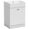 Colavene - Mobile a terra [anta singola] + Volant 50X50 - MMM5050+LAB5050 : Colore mobile - Rovere primitivo