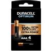 DURACELL Batteria Ministilo alcalina OPTIMUM bl 4 - 5000394139206