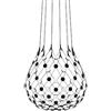 Luceplan Mesh Sospensione Diametro 80 cm