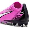 PUMA Ultra Match Fg/AG Wn, Scarpe da Calcio Donna, Bianca Nero Fire Orchid, 36 EU