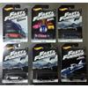 treno 6 Auto Fast & Furious 1/64 6 CM Hot Wheels Nissan Lamborghini Ford and Chevelle