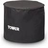 Tower Copertura per braciere, Resistente, Impermeabile e Antivento, per Esterni, Resistente ai Raggi UV, Colore Nero (Altezza 63 x Larghezza 67 x profondità 60 cm)