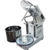 Ristosubito Impastatrice a spirale testa ribaltabile Fg Modello IM10S10V Vasca estraibile Impasto per ciclo 10 Kg N. 10 velocità Capacità Lt. 13 Dim. cm L.55 P.31 H.43
