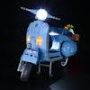 GEAMENT Set di Luci LED Compatibile Con LEGO Vespa 125 - Kit Di Illuminazione per Creator 10298 Modello da Costruire (Modello di mattoncini non incluso)