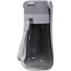 septillar Portatile Borraccia Cane [Grigio, 430ml] Pieghevole Bottiglia d'Acqua Animali Domestici Cani Gatti Passeggiate All'aperto Escursionismo Viaggi Dispenser